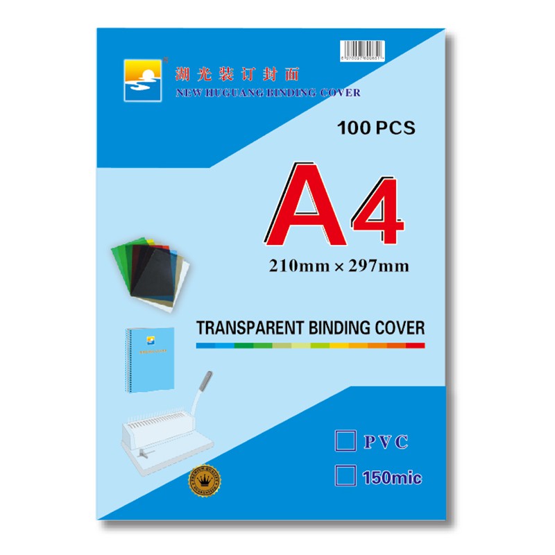 Gorchuddion Rhwymo Pvc Tryloyw